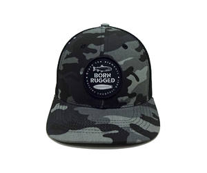 Impression Camo Promotionnel Chapeau Sport Papa Cap Tissé Logo Ri112 Camionneur Chapeaux Camo Snapback Caps Personnalisé Vietnam Usine - Product Image 1