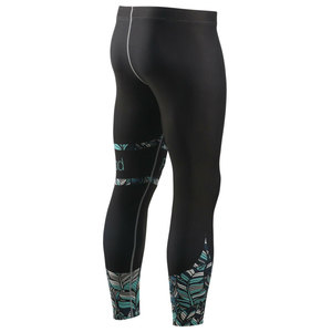 Leggings de sport pour homme Enerup, respirants, décontractés, pour l'été, compression, vêtements de sport, pantalon de course, bouton de badge, soie/coton, séchage rapide - Product Image 2
