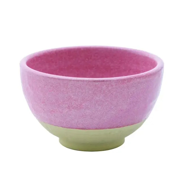 Alat listrik warna-warni Matcha unik disesuaikan sup Set Jepang mangkuk keramik teh