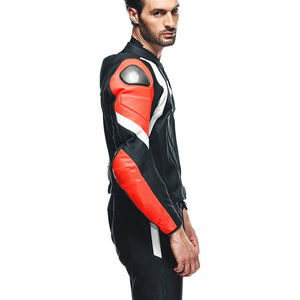 Chaqueta de Motociclista Kivotech para Hombre, Impermeable, Cortavientos, Transpirable, para Todo Clima, de Cuero Genuino y Textil, Tallas Grandes - Product Image 5