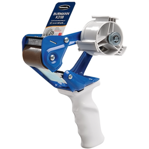 BURMANN K20B Professional Hand Dispenser Metal Blue/<b>White</b> for 50 mm <b>Tape</b> Width - Product Image 3
