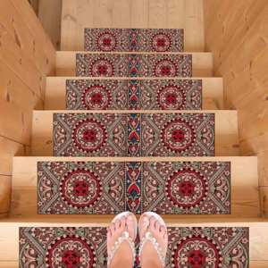 Alfombra con Estampado de Patrones Geométricos: Diseño Étnico Kilim, Moderna, Apta para Mascotas, Alfombra de Entrada - Product Image 2