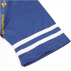 Camiseta de fútbol americano Equipo Camiseta de fútbol americano Tela de poliéster Uniforme personalizado Top Listo para enviar - Product Image 5