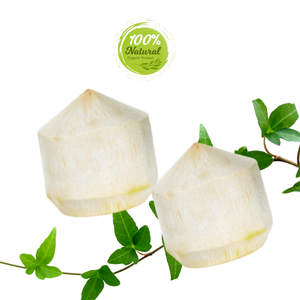 Bebida de estilo fresco de coco pelado con diamante con concha para bañistas - Product Image 3