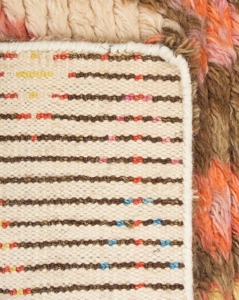 Alfombra Bohemia multiusos hecha a mano Premium hecha a mano con tamaño personalizable y textiles para el hogar de diseño moderno - Product Image 6