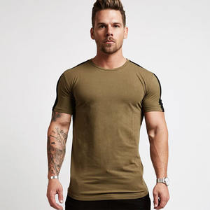 T-Shirt à manches courtes pour homme, 100% coton, respirant et Slim, Logo personnalisé - Product Image 5