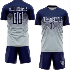 Conjuntos de Ropa Deportiva de Fútbol con Logotipo Personalizado OEM, Impresión Digital, Cómodos y Transpirables, con MOQ de 10 Piezas - Product Image 3