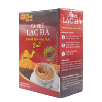 Café instantané certifié ISO HACCP à saveur de crème Aliments sains du fabricant vietnamien dans l'emballage en sac