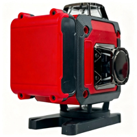 Niveau laser vert 3D 16 lignes auto-nivelant 360 degrés IP67 étanche rouge avec trépied pour la construction extérieure
