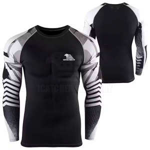 Haute qualité hommes éruption garde Gym Fitness porter Polyester fait éruption garde Protection solaire 2025 - Product Image 2