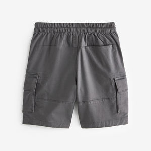 Pantalones cortos Cargo de verano para hombre, ropa de calle de Color gris, pantalones cortos Cargo de mezclilla con cordón con diseño y tamaño personalizados - Product Image 2