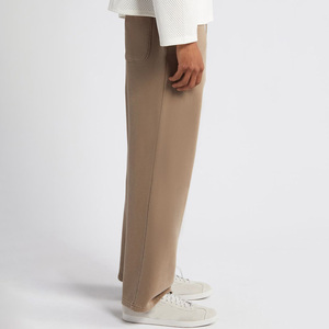 Wholesale Men's Winter Casual Sweatpants-Eco-Friendly 100% Cotton Canvas Fleece Thickness <b>Elastic</b> Waist <b>Lace</b>-Up Closure Printed - Product Image 3