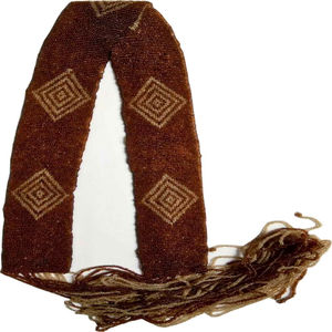 Ceinture perlée en coton pour femmes mode sac noir blanc Western OEM Logo Style boucle tissu emballage pièces couleur ind - Product Image 6