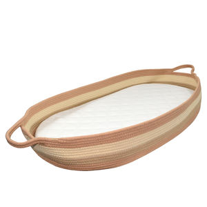 New Arrivals Handmade <strong>Moses</strong> <strong>Basket</strong> Waterproof Pad Mattress Changing <strong>Basket</strong> - Product Image 5