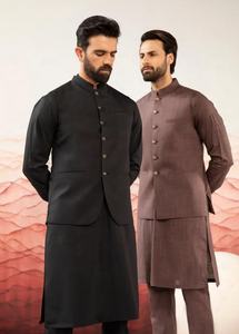 2023 hiver nouveauté haute qualité coton Shalwar Kameez robe pour hommes indien pakistanais concepteur Salwar Kameez - Product Image 6