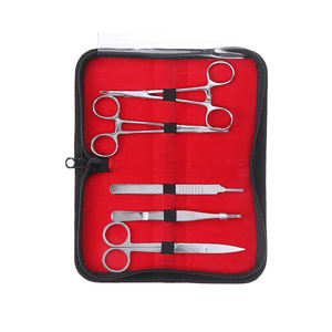 Kits chirurgicaux MEDIHEAL SURGICAL CORPORATION, 5 pièces, ciseaux, pinces, forceps, autres instruments chirurgicaux en acier inoxydable - Product Image 4