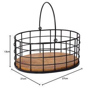 Organisateur de comptoir de cuisine, étagère de rangement gain de place, panier d'organisation pour le garde-manger, support de rangement pour produits - Product Image 6