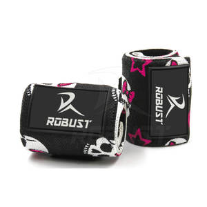 2024 NOUVEAU ROBUST INDUSTRIES RI-6003 Bande de poignet unisexe réglable en néoprène pour haltérophilie, entraînement et sécurité sportive - Product Image 1