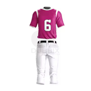 2025 uniforme de béisbol cómodo ligero para hombres precio razonable con característica transpirable para adultos - Product Image 5