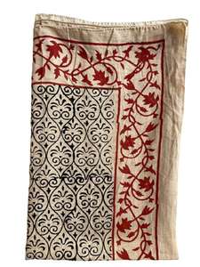 Pareos largos con estampado personalizado hecho a mano para mujer, pareos de playa, pareos ligeros, bufandas de algodón puro - Product Image 3