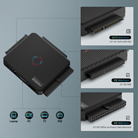 FIDECO ABS 5Gbps USB3.0 a SATA IDE 2,5 3,5 HDD SSD conector Disco Duro Cable Adaptador convertidor