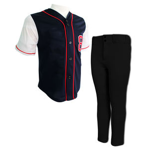 Maillot de baseball de qualité supérieure avec logo brodé, pantalon, vêtements de sport de plein air, uniforme de baseball - Product Image 1