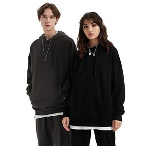 High Quality Custom Unisex Streetwear Tracksuit Set <b>Hoodie</b> and Sweatpants - Product Image 2