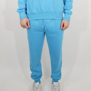 Conjunto de sudadera y pantalones de chándal con cuello redondo de mezcla pesada para hombre, chándal de dos piezas duradero y cálido para uso diario informal - Product Image 5