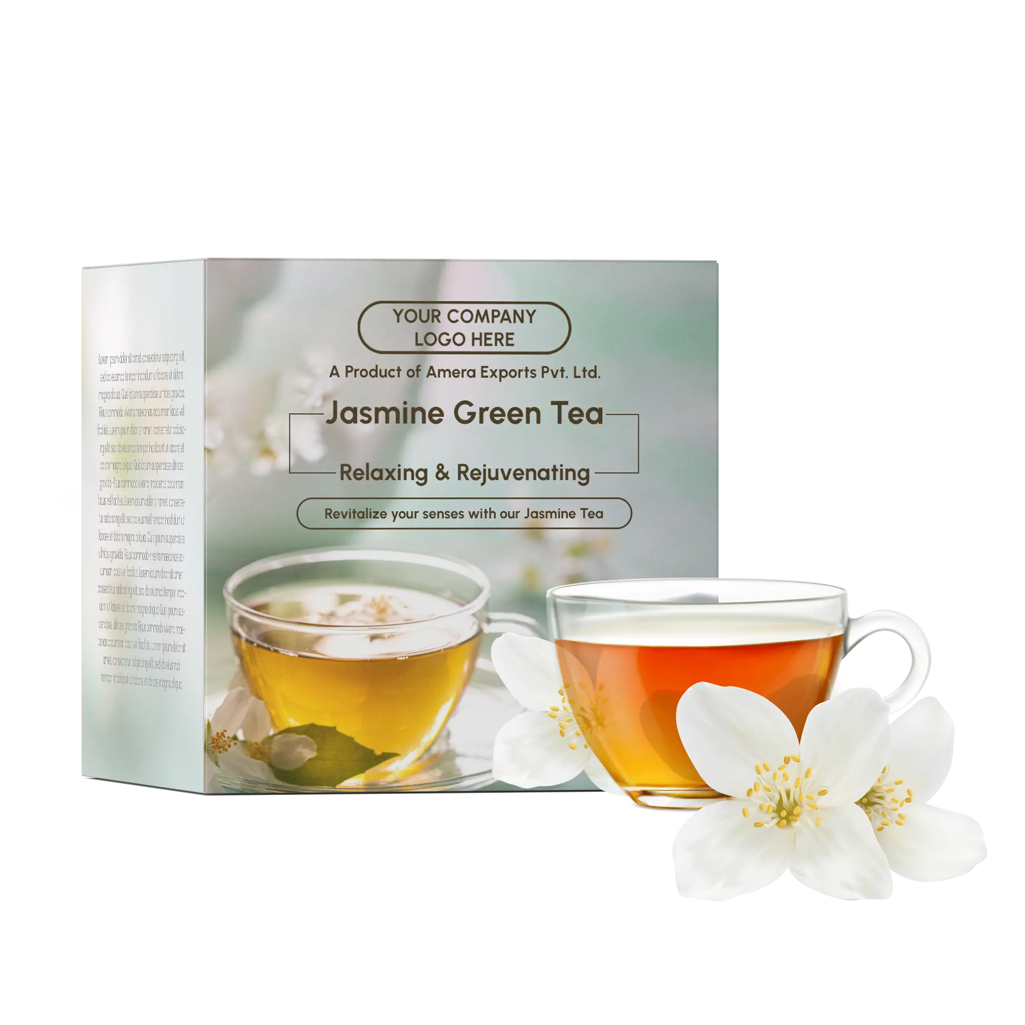 Customized Packaging Premium Quality Wholesale Bulk Loose Jasmine Green Herbal Health Tea