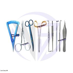 Meilleure vente en acier inoxydable réutilisable majeur Instruments de chirurgie générale ensemble 6/pièces Kit chirurgical complet et stérilisable disponible - Product Image 5