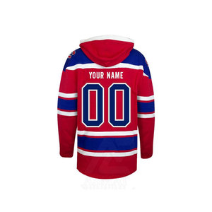 Sudadera con Capucha de Hockey sobre Hielo Personalizada, Diseño Sublimado, Sudadera Holgada Juvenil con Cuello de Encaje para Hombre - Product Image 5