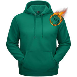 Sudadera con Capucha Unisex de Diseño Nuevo, Premium, 100% Algodón, para Invierno, 400 GSM, Tejido Sostenible, Bordada, MOQ Bajo, Ropa Personalizada OEM - Product Image 1