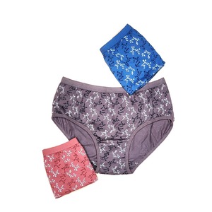 Bragas estampadas de algodón puro de nuevo diseño para mujeres/niñas Color sólido 25mm elástico exterior tejido todos los días logotipo personalizado Spandex - Product Image 2