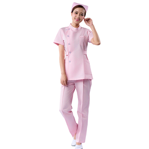 Uniforme d'hôpital confortable infirmière Salon dentaire de beauté vêtements de travail logo personnalisé uniforme ensemble de gommages médicaux pour hommes femmes - Product Image 4