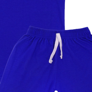 ชุดเสื้อและกางเกงขาสั้นเด็ก ผ้าฝ้าย 100% ระบายอากาศได้ดี ชุดฤดูร้อนเด็ก สวมใส่สบาย ผลิตตามสั่ง - Product Image 4