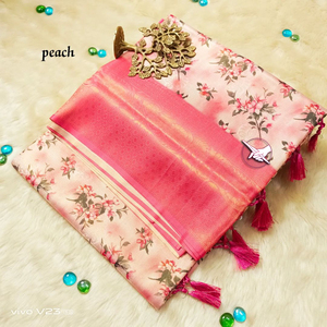 Pure Soft Kanchivaram Pethani Silk <b>Saree</b> for Adults' Party Wear - Product Image 2