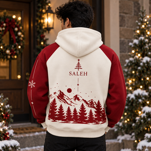 Custom <b>Christmas</b> Pullover Hoodies Winter Casual <b>Sweatshirts</b> Mens <b>Womens</b> Wholesale Clothing Supplier - Product Image 2