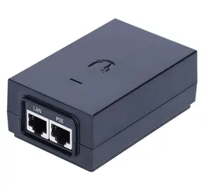 Jaringan Adaptor POE 24V 24W Perlindungan Peralatan PoE Suplai Daya Peralatan Listrik Ethernet Cepat