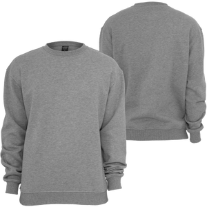 Sudaderas con capucha y sudaderas de algodón orgánico para hombre 100%, cuello redondo sólido con estampado abullonado y técnica bordada de otoño - Product Image 3