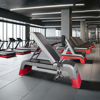Plateforme de Step Aérobic Réglable Multifonctionnelle en ABS pour Exercices de Fitness