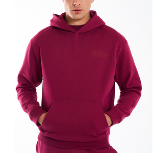 ผลิตเสื้อฮู้ดดี้ผู้ชายผ้าฝ้าย 100% 500 GSM ปักโลโก้ตามสั่ง สไตล์ลำลอง เสื้อฮู้ดดี้และเสื้อสเวตเชิ้ตเนื้อหนา - Product Image 4