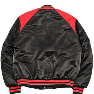 Chaqueta Universitaria de Hombre 100% Algodón, Chaqueta Bomber Retro de Béisbol, Chaqueta Letterman con Frente Recto, Ropa de Calle Elegante, Ropa Exterior Informal de Moda - Product Image 2