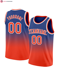Vente chaude 100% Polyester Basketball Jersey pour hommes Logo personnalisé Tissu à séchage rapide et respirant pour les sports d'été - Product Image 2