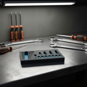 Inserto de Espuma Suave de 2 Componentes para Cajas de Herramientas Hazet 849, para una Protección Mejorada - Product Image 3