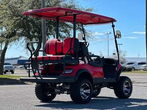 Nouvelle conception de voiturette de golf électrique Club Car, 4 roues, mini voiturette de golf, 4 places, tout-terrain, 50-70 km/h, autonomie de 50-70 km, 2+2 personnes, certifiée CE - Product Image 2