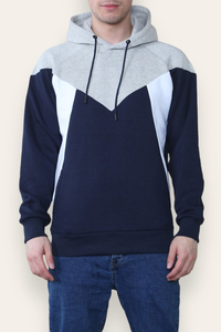 Sweat à capuche de haute qualité blanc Logo personnalisé à capuche hommes lavage à l'acide poids lourd Streetwear haute qualité unisexe nouveauté 2026 - Product Image 2