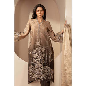Maria.B. Colección Eid de Lujo 2026-DS-2601-A TC-1618 Salwar Kameez de Algodón Pakistaní, Vestido Indio para Mujer - Product Image 3