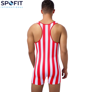Men's Sublimated Wrestling <b>Singlet</b> For Training and Powerlifting Custom Logo Heat-Transfer Printed Sportswear Wrestling <b>Singlets</b> - Product Image 4
