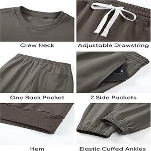 ชุดวอร์มกันลมสำหรับผู้ชายชุดวอร์มผ้าไนลอนขนาดใหญ่น้ำหนักมากมีซิปสำหรับใส่เล่นกีฬา - Product Image 4