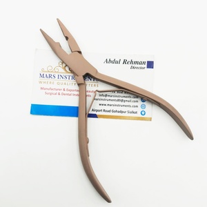 ผมต่อแบบมีคีมกำจัดลูกปัดสีนู้ดนามสกุลผมสเตนเลสไมโครหมึกใช้ในเชิงพาณิชย์ - Product Image 4